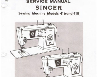 Singer Model 750 Service Manual